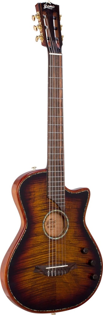 Bromo BEN2C 3-Tone Sunburst Guitarra Electroacústica 1