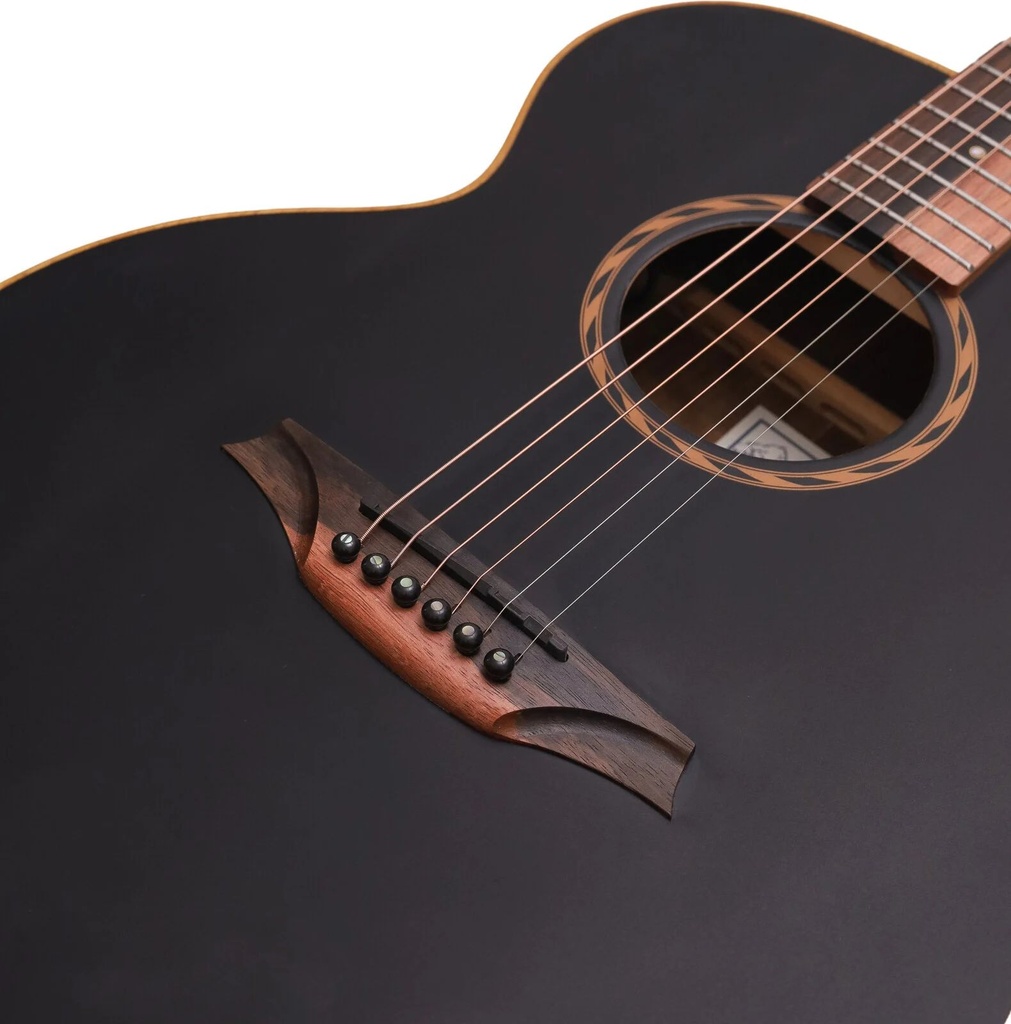 Bromo BAT8ME Black Guitarra Electroacústica 4