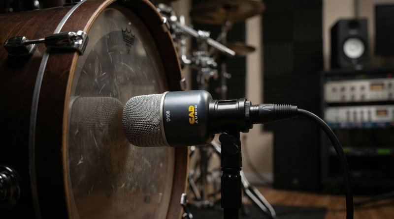 Cad Audio D108 Micrófono Dinámico Tambor 6