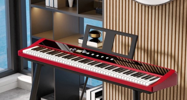 PROKEYS K125-RD Piano Digital Rojo