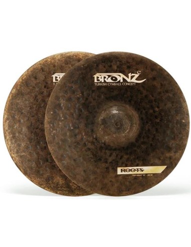 Bronz Hi Hat 16" B20  Roots Formula Series