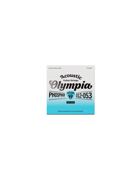 Olympia  Explore Acoustic Guitar Strings, Phosphor Brz, 012-053