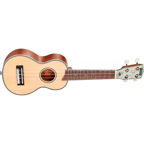 Mahalo MP1 Ukelele Soprano Natural con Funda