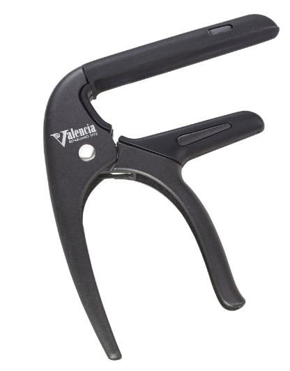 VALENCIA VZCP2 CEJILLA GUITARRA NEGRA