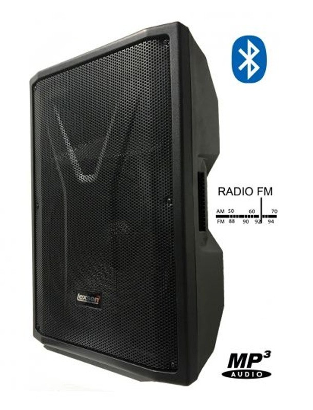 LEXSEN PSW15A-BT 15" AMPLIFICADO 300W RMS